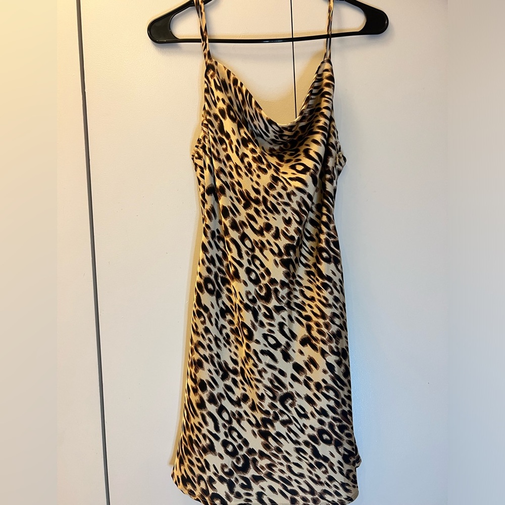 Cotton Candy LA Leopard print dress